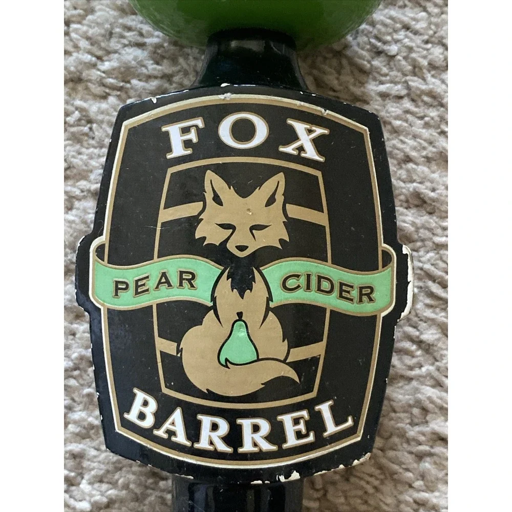 Fox Barrel Pear Cider Tap Handle Keg Tap Man Cave